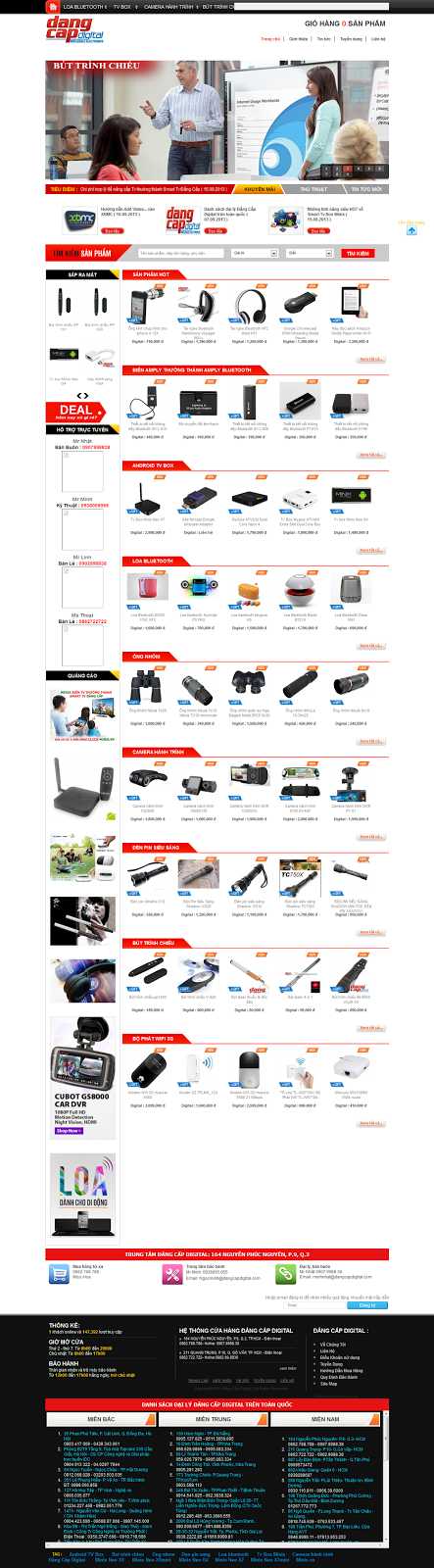 demo website