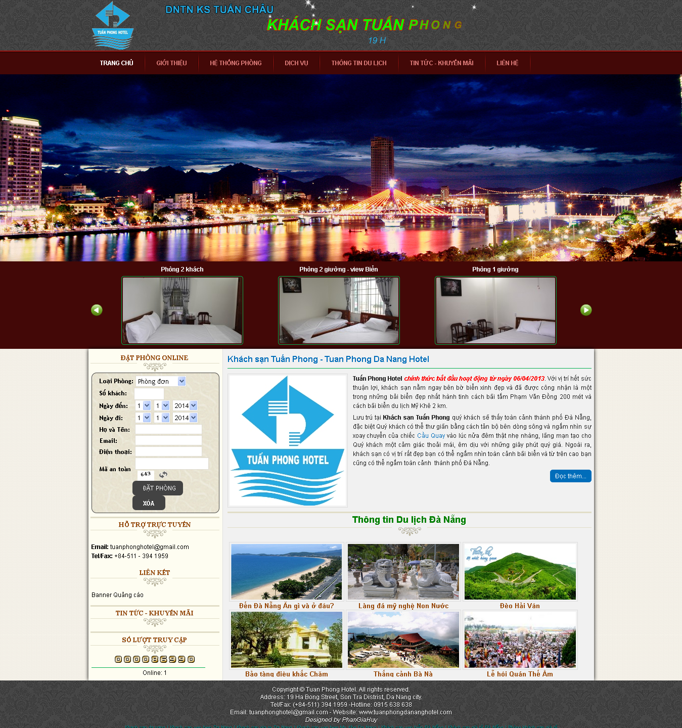 demo website
