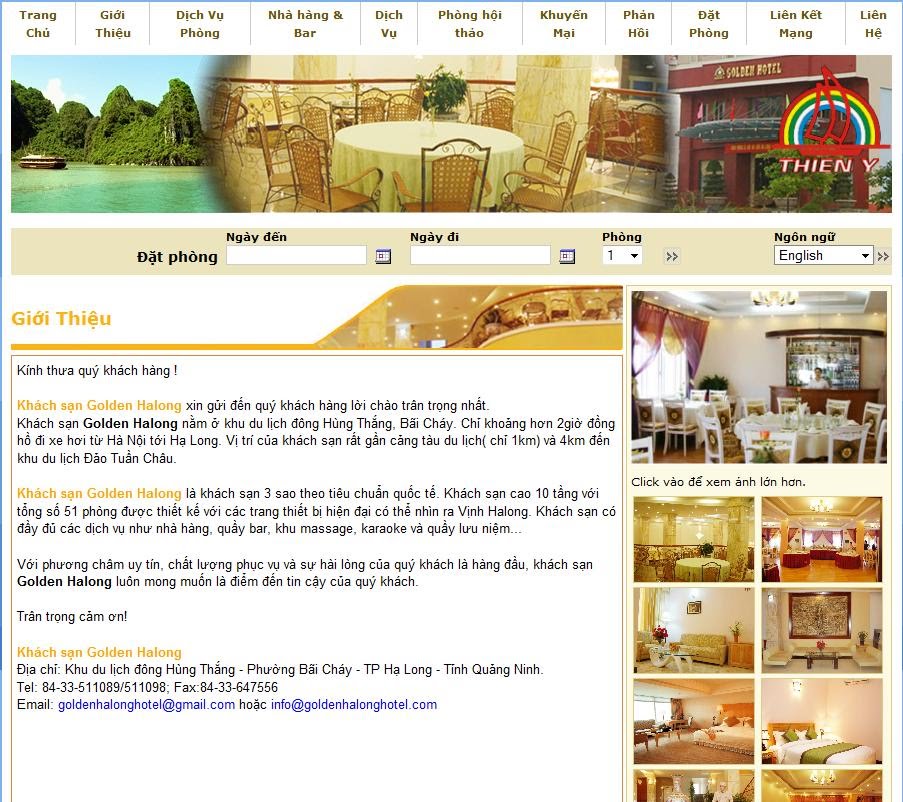 demo website
