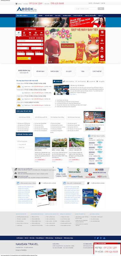 demo website