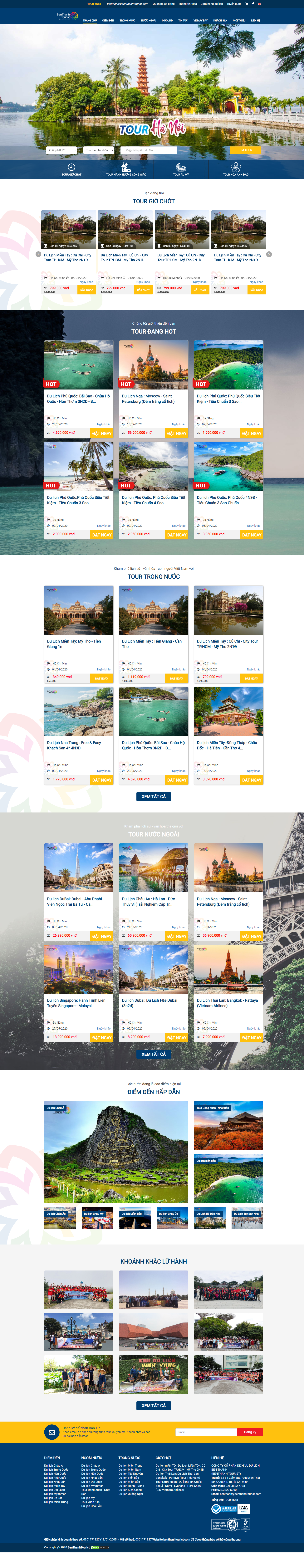 du lịch bến thành tourist