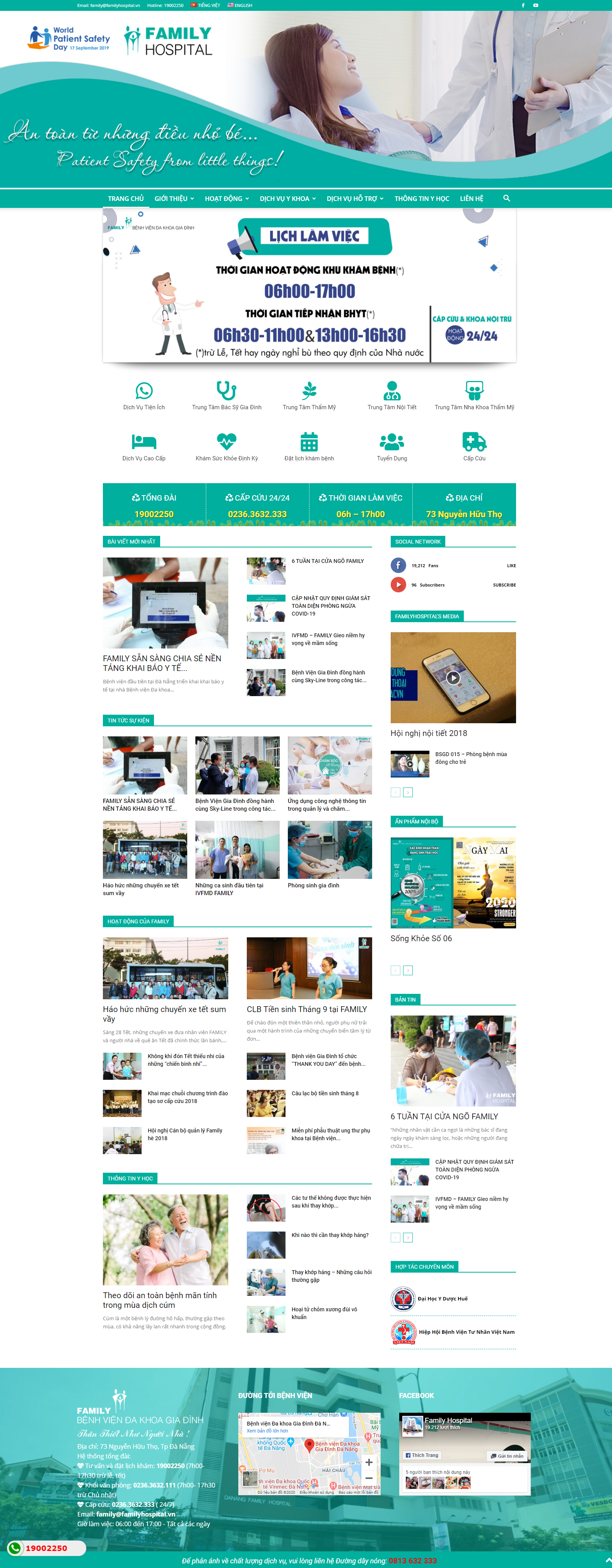 code website benh vien gia dinh da nang