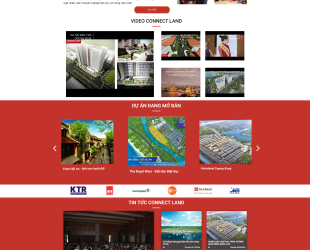 full code công ty bất động sản tương tự connect land