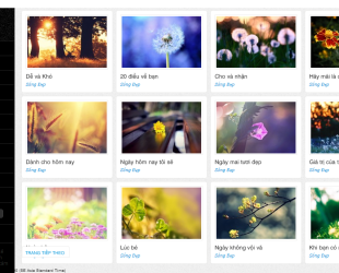 Full code wordpress làm blog hay làm trang giới thiệu sách khá đẹp