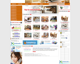 Full code web php nội thất văn phòng