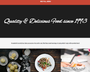full theme wordpress nhà hàng quán bar